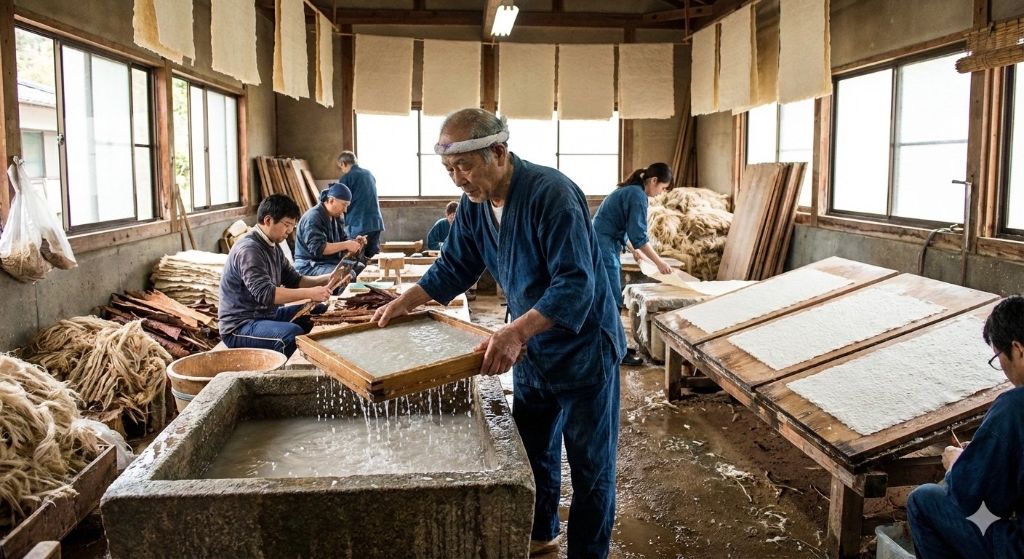 Paper-Making Workshop - Traditional Japanese washi paper making